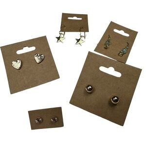 Five Pairs of New Pierced Earrings, Gift Giving, Reselling